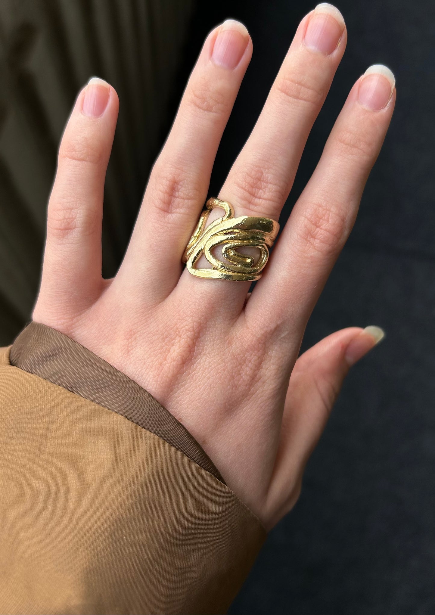 Brass ring 0.1