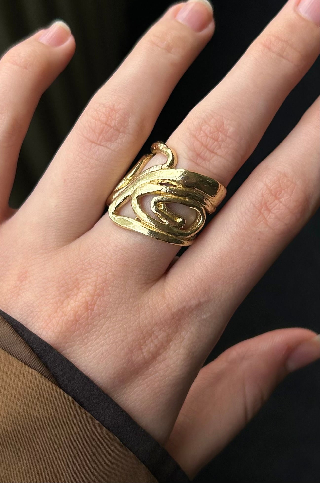 Brass ring 0.1